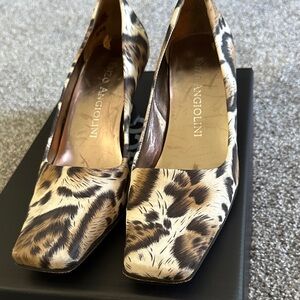 Enzo Angiolini Animal Print Heels